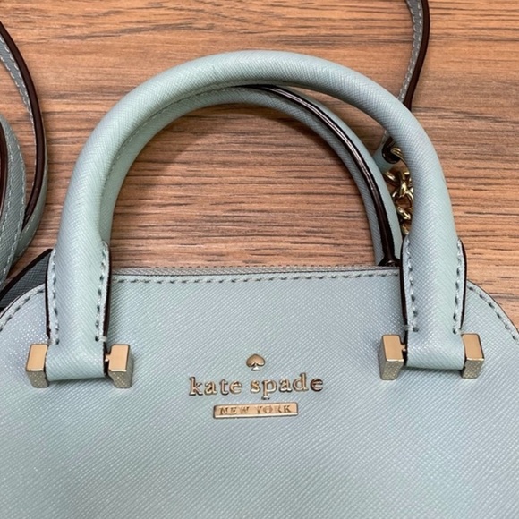 Kate Spade mini cedar Tiffany blue bag crossbody - Picture 3 of 8